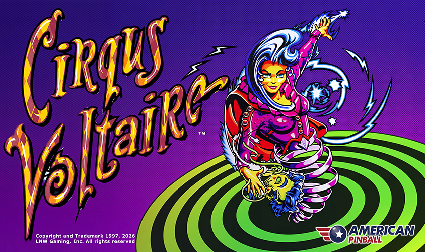 Circus Voltaire Pinball by American Pinball